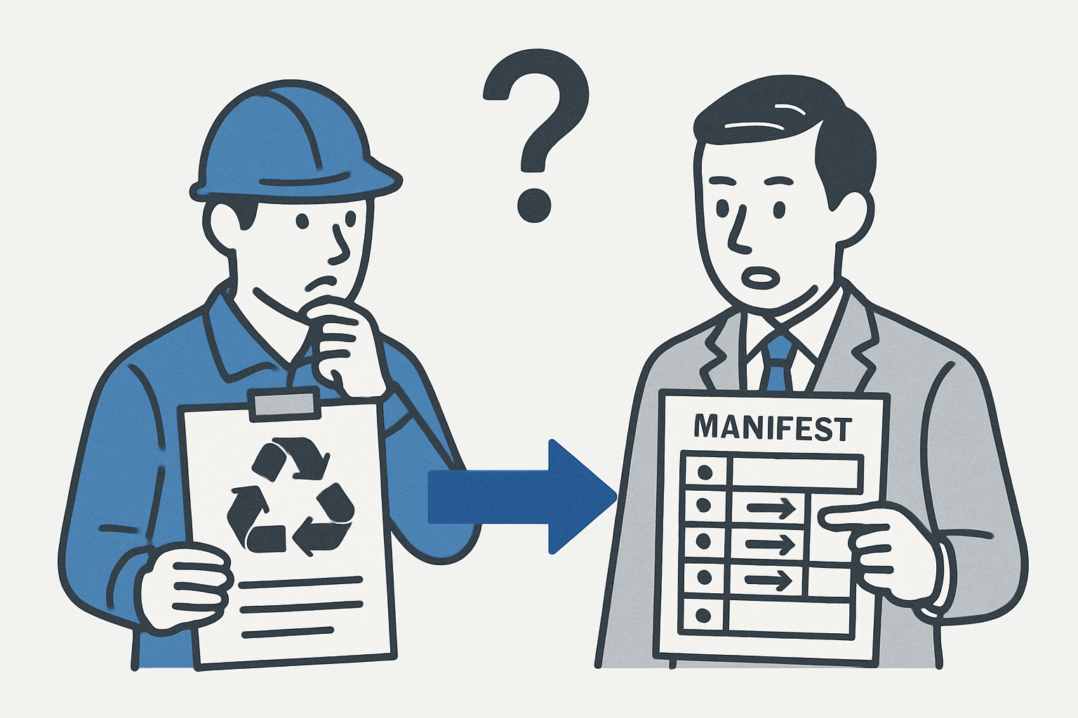 産業廃棄物管理票(マニフェスト)運用との関係