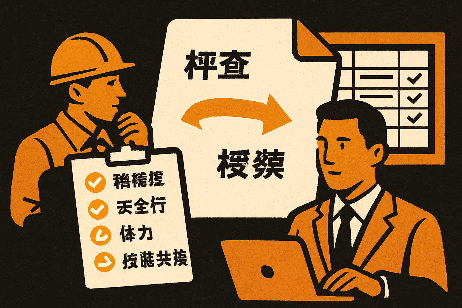 解体会社における評価項目設計の考え方