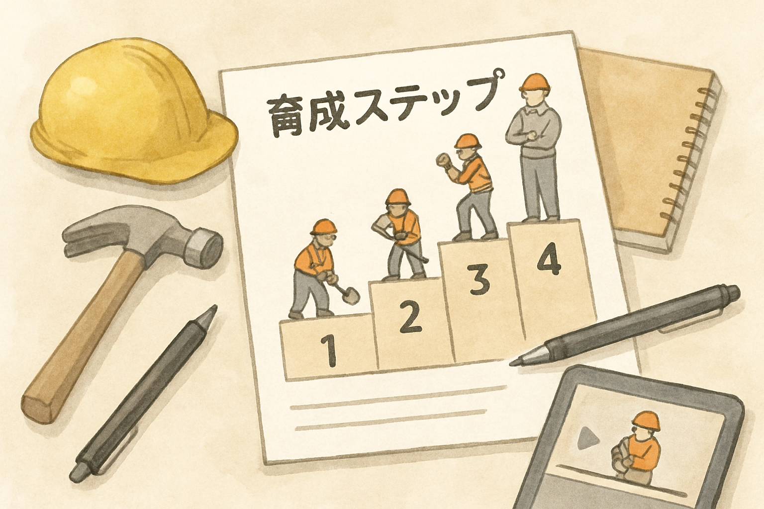 人材育成の仕組み化で「辞めない人材」を育てる