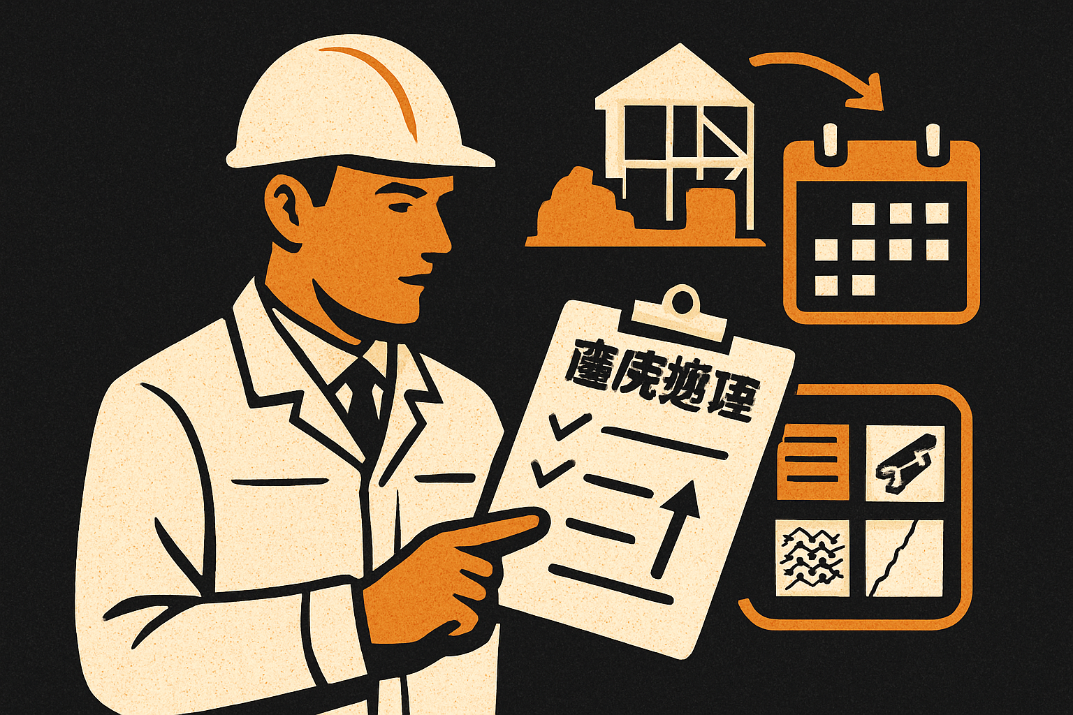 着工前の準備段階で確認する産廃処理の手順